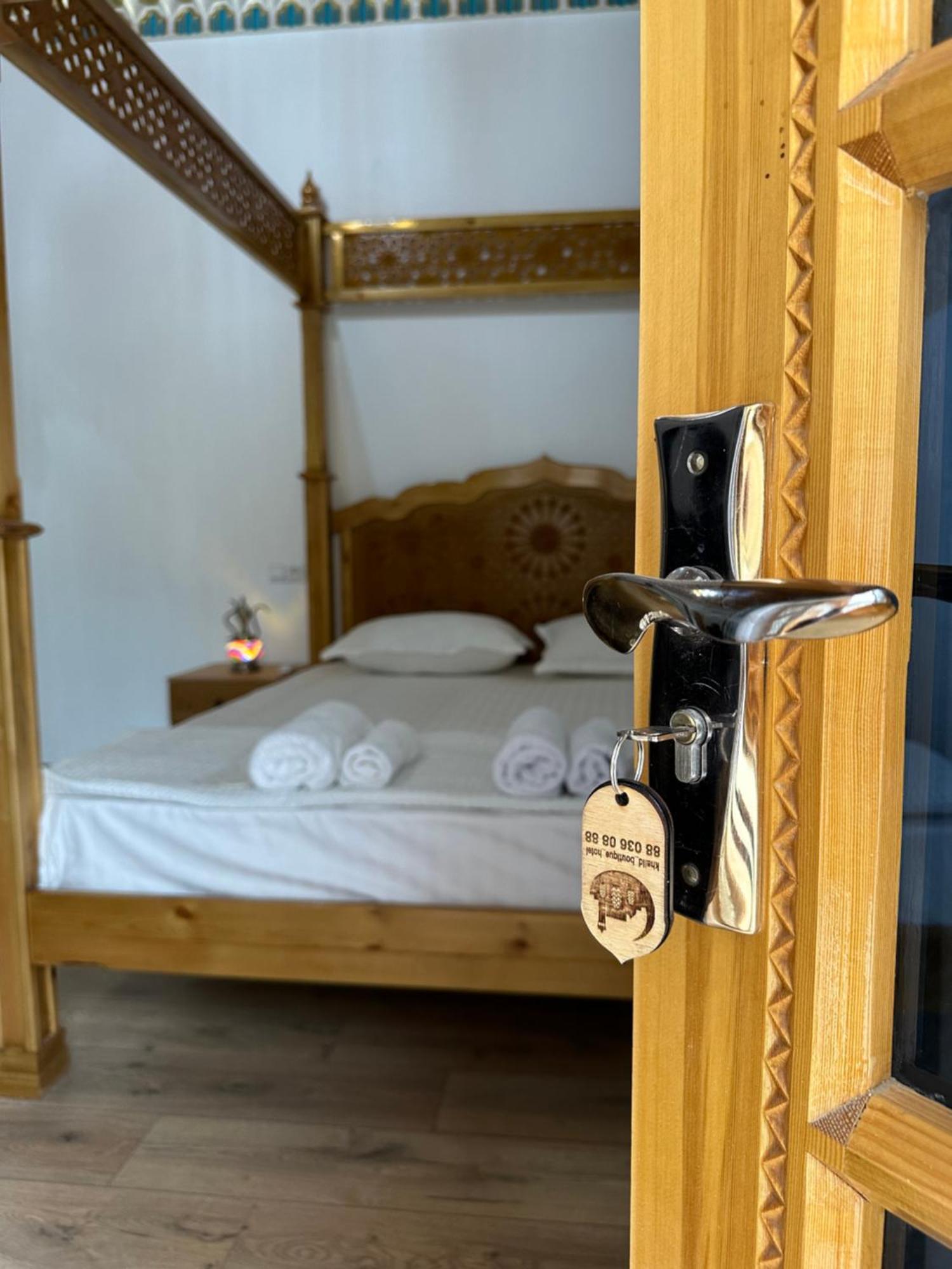 Khalid Boutique Hotel Bukhara Bagian luar foto